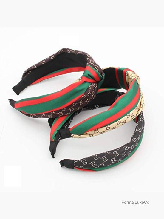 3 Pack Classic Styling Headbands for Women Elastic Plastic